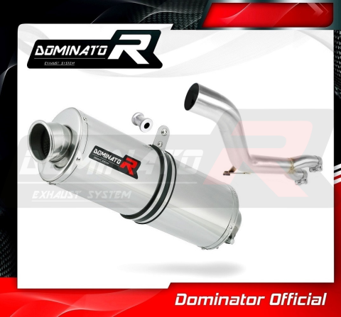 Прямоток DOMINATOR HONDA NT 650 V DEAUVILLE RC47 1998 - 2005 овальный