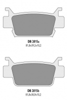 Тормозные колодки DELTA BRAKING DB2015QD-D (FA410)