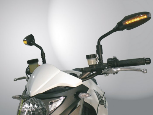 Дзеркало універсальне, з поворотником FAR 6415 ліве