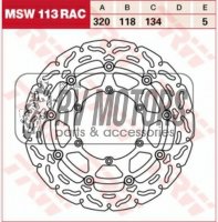 Тормозной диск TRW Lucas MSW113RAC