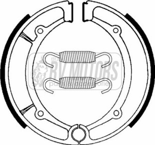Тормозные колодки SBS 2066