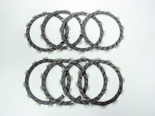 Фрикционные диски сцепления KAWASAKI KXF 250 (04-17), ZX 6R, SUZUKI RMZ 250 (04-15), RM 125 '02-'12 (F1759) (EBS4514)  PSYCHIC MC-03880C