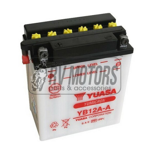 Акумулятор YUASA YB12A-A