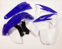 Комплект пластика UFO YAMAHA YZF 250 '11-'13 (синий/белый) (YA310E999) YAKIT310999