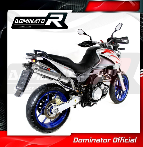 Прямоток DOMINATOR Aprilia PEGASO 650 STRADA 2007 - 2010 овальный
