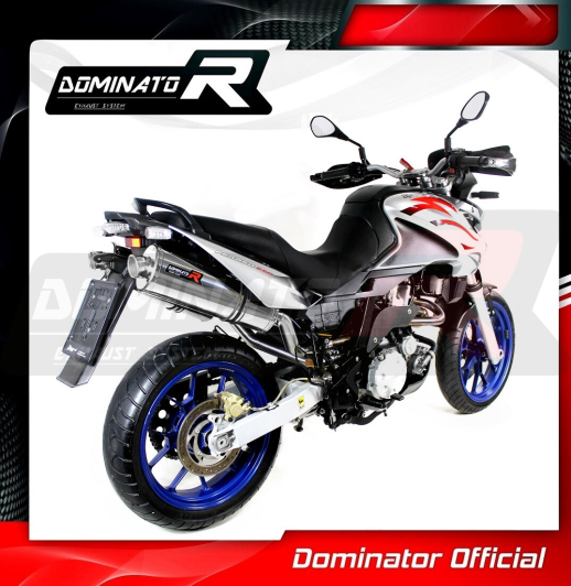 Прямоток DOMINATOR Aprilia PEGASO 650 STRADA 2007 - 2010 овальний