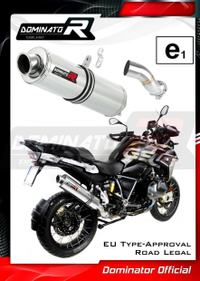 Прямоток DOMINATOR BMW R1250GS 2018 - 2020 круглый