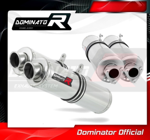 Прямоток DOMINATOR KTM 950 SM SUPERMOTO R 2006 - 2008 круглый