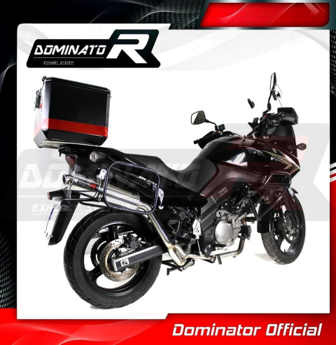 Прямоток DOMINATOR SUZUKI DL 650 V-STROM 2007 - 2016 круглый