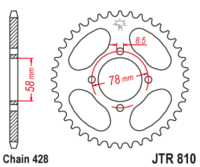 Привідна зірка JR 810.49 (JTR 810.49)