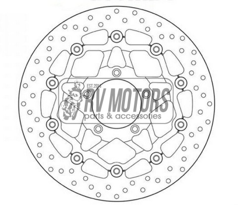 Тормозной диск BREMBO BRM 78B40889