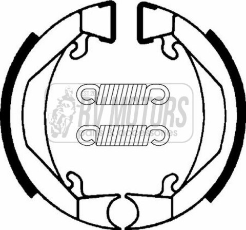 Тормозные колодки SBS 2074