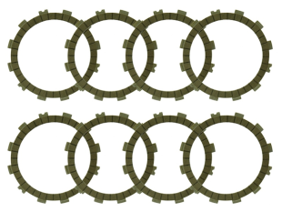 Фрикционные диски сцепления KAWASAKI KXF 250 (04-17), ZX 6R, SUZUKI RMZ 250 (04-15), RM 125 (02-12) (F1759R) (EBS4514R) PSYCHIC MC-03880P