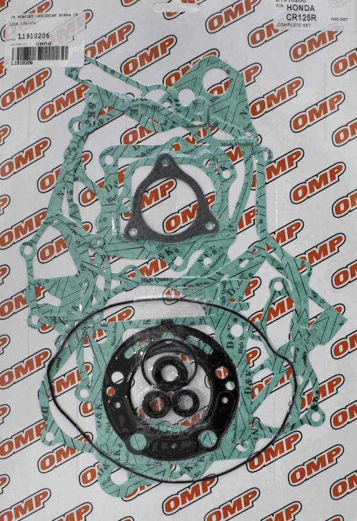 Повний комплект прокладок HONDA CR 125R &#39;05-&#39;07 OMP L1910206