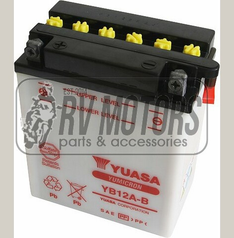 Аккумулятор YUASA YB12A-B