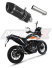 Прямоток KTM 390 Adventure 2020 - 2024 DOMINATOR HP1 черный