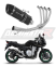 Полная система выхлопа Suzuki GSF 1250 N / GSF 1250 S BANDIT 2007 - 2016 DOMINATOR HP1 черный