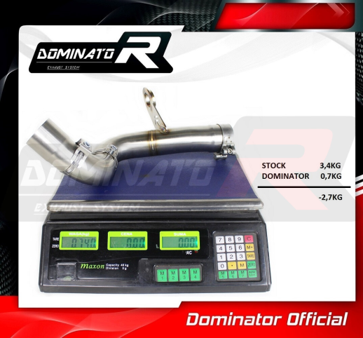Вихлопний колектор DOMINATOR BMW F750GS DECAT 2018 – 2020