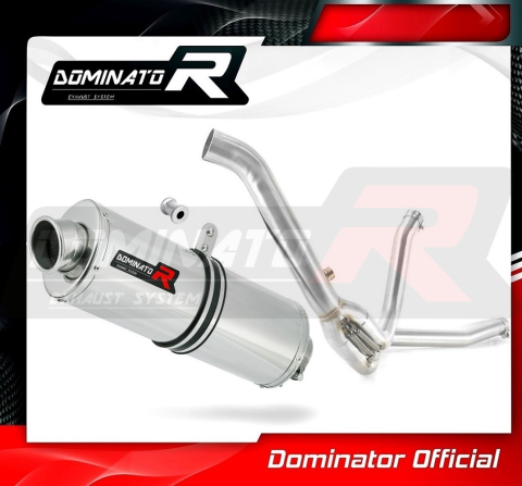 Прямоток DOMINATOR SUZUKI DL 650 V-STROM 2007 - 2016 овальный