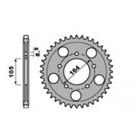 Приводная звезда PBR 4558 49