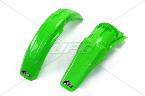 Комплект щитков KAWASAKI KX 125/250 '00-'02 (KA02755026, KA03722026)   UFO KAFK200E999