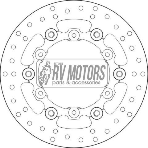 Тормозной диск BREMBO BRM 78B408A9