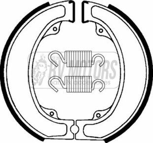 Тормозные колодки SBS 2075