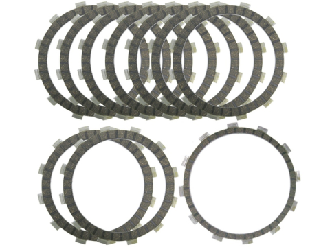 Фрикционные диски сцепления KAWASAKI VN 2000 '04-'09, VN 1700 '09-'16 (EBS4516)  PSYCHIC MC-03881C