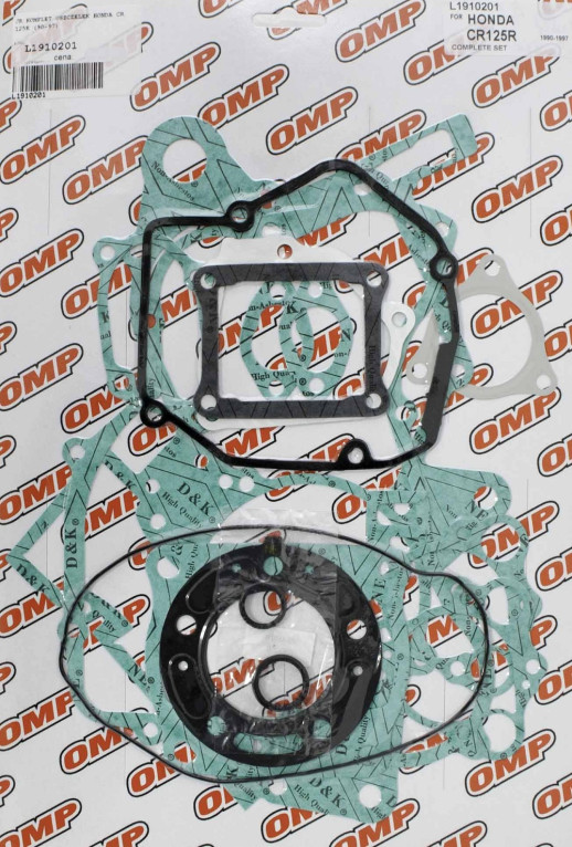 Повний комплект прокладок HONDA CR 125R &#39;90-&#39;97 OMP L1910201