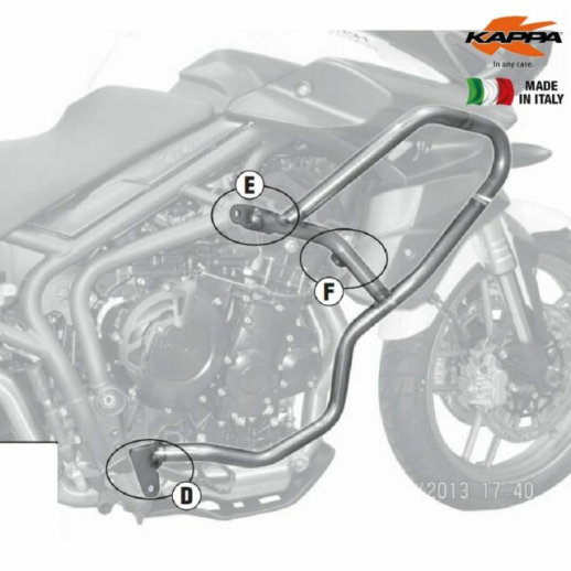 Захисні дуги Kappa TRIUMPH Tiger 800 /Tiger 800 XC (11-16) KN6409