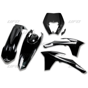Комплект пластика UFO KTM EXC/EXC-F '12-'13 (чёрный) KT521E001