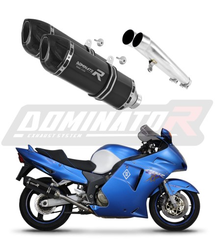 Прямоток Honda CBR 1100 XX 1996 - 2006 DOMINATOR HP1 черный