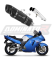 Прямоток Honda CBR 1100 XX 1996 - 2006 DOMINATOR HP1 черный