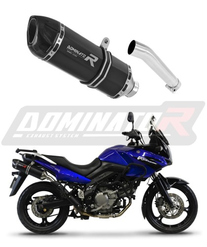 Прямоток Suzuki DL 650 V-Strom 2004 - 2006 DOMINATOR HP1 черный