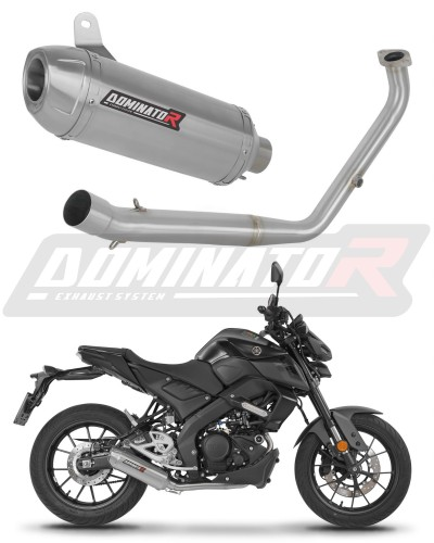 Полная система выхлопа Yamaha MT 125 2021 - 2024 DOMINATOR S3