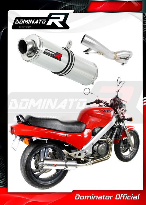 Прямоток DOMINATOR HONDA NTV 650 REVERE RC33 1988 - 1997 круглый