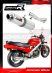 Прямоток DOMINATOR HONDA NTV 650 REVERE RC33 1988 - 1997 круглый