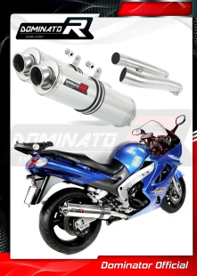 Прямоток DOMINATOR KAWASAKI ZZR 1200 2002 - 2005 круглый