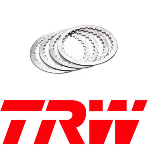Сталеві диски зчеплення TRW LUCAS HONDA CBR 600F 02-06, C 600 07-13, VFR 800`14-15, CBR 600F`11- MES361-7	