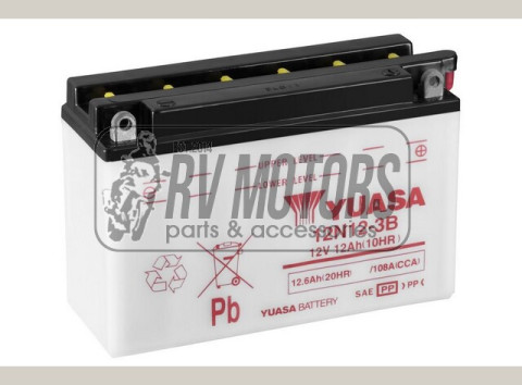 Аккумулятор YUASA 12N12-3B