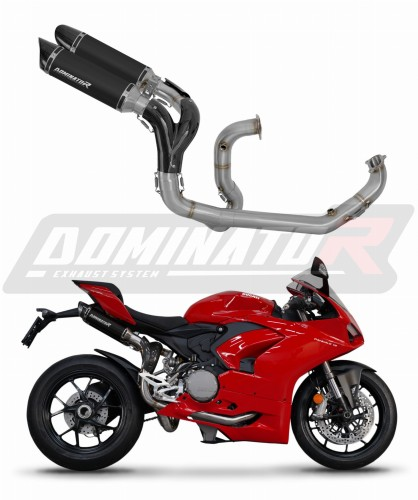 Полная система выхлопа Ducati Panigale V2 2020 - 2023 DOMINATOR HP8 черный