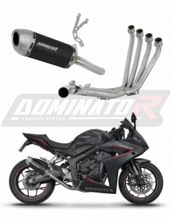 Полная система выхлопа Honda CB 650 R / E-Clutch 2024 - 2025 DOMINATOR S6 черный