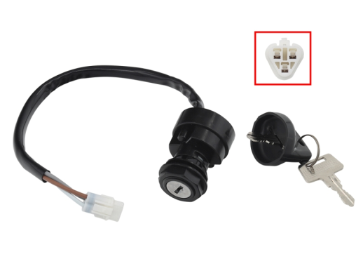 Замок зажигания KAWASAKI BRUTE FORCE 650 '05-13,/750 '05-21, PRAIRIE 650 '02-03/700 '04-06, KFX 700 '04-11 (27005-1230;27005-1267;27005-0019) BRONCO AT-01277