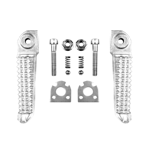 Комплект подножек YAMAHA YZF R1 '02-12, YZF R6 '03-11 пассажирские BIKETEC BTFR012