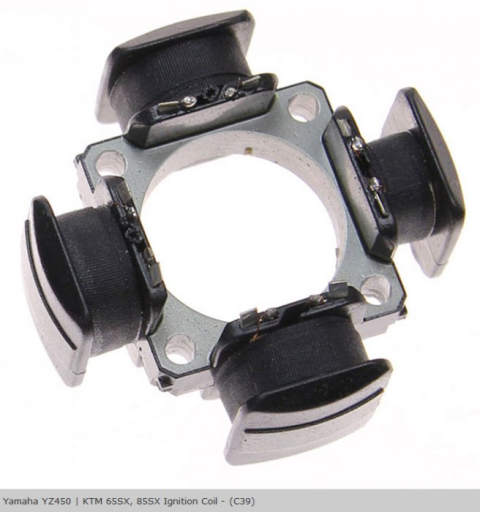 Обмотка статора KTM SX 65/85 03, YAMAHA YZF 450 05-06 ELECTREX C39