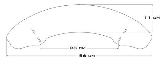 Спойлер на скло Loster Chopper