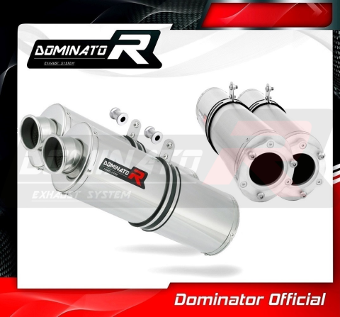 Прямоток DOMINATOR SUZUKI GSXR GSX 1300 R HAYABUSA 1999 - 2007 овальный