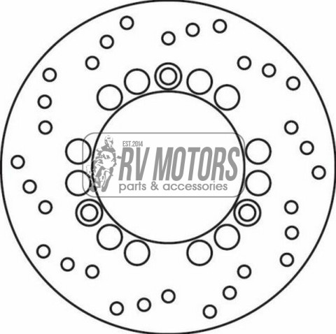 Тормозной диск BREMBO BRM 68B40737