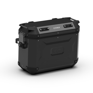 Кофр боковой алюминиевый левый KAPPA 37L MONOKEY CAM SIDE K'FORCE BLACK LINE KFR37BL