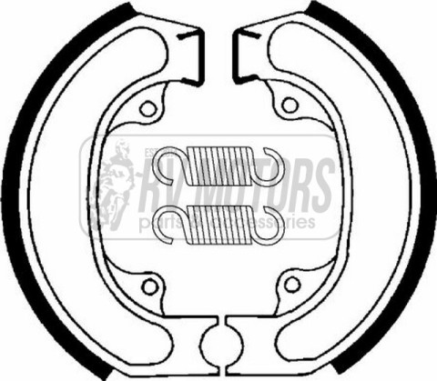 Тормозные колодки SBS 2080